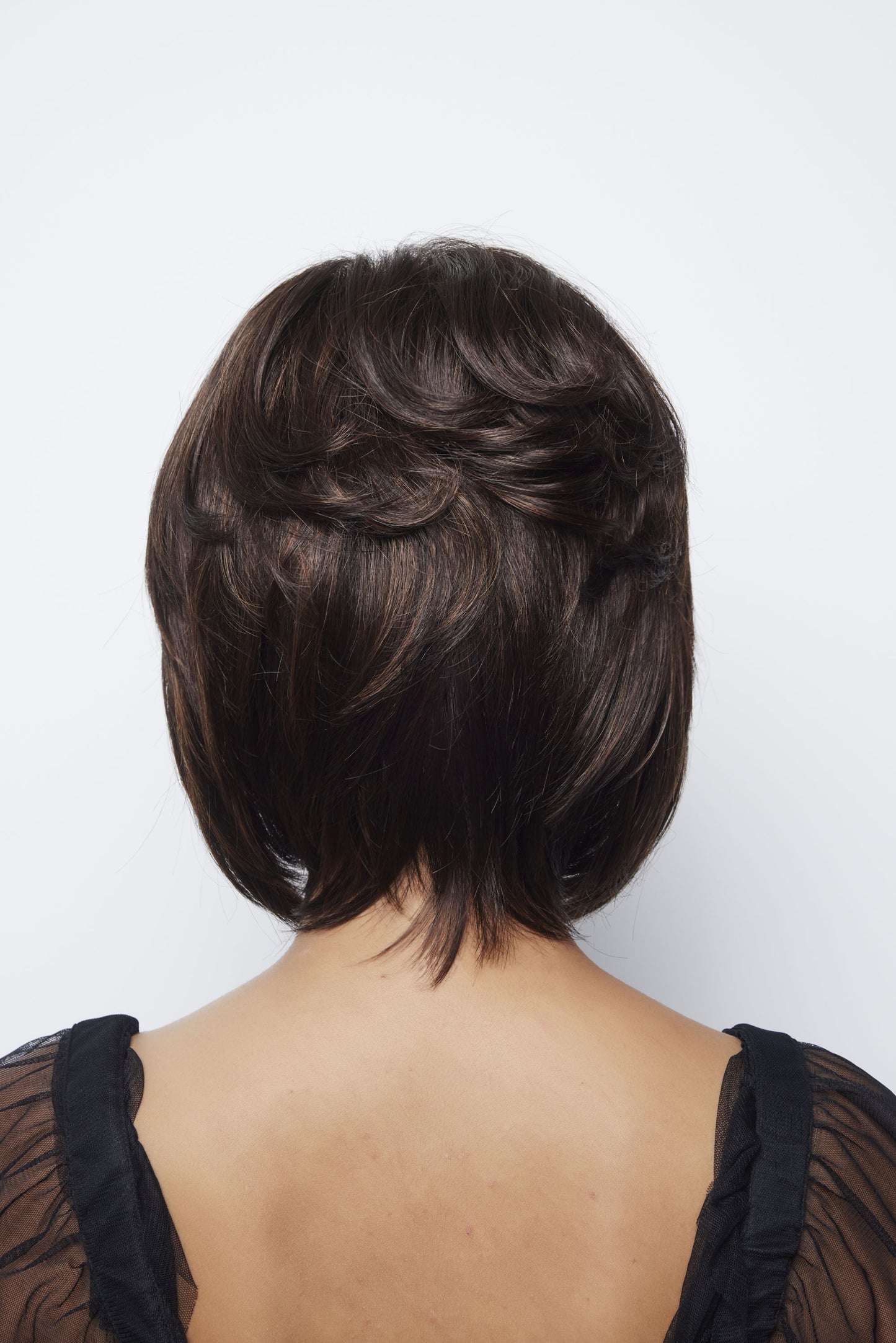 Cameron by Hi-Fashion – Medium Length Angled Wig with Feathered Fringe | Fibre Hair | UK Stock
