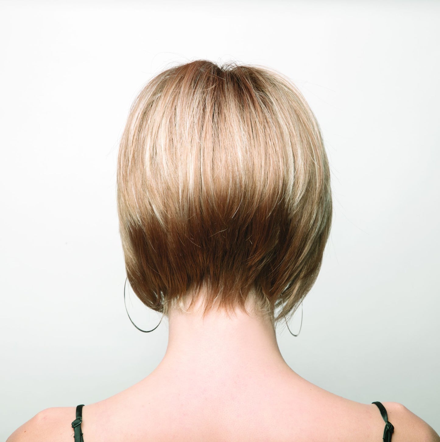 Audrey by Hi-Fashion – Asymmetric Bob with Feathered Ends | Fibre Hair Wig | UK Stock