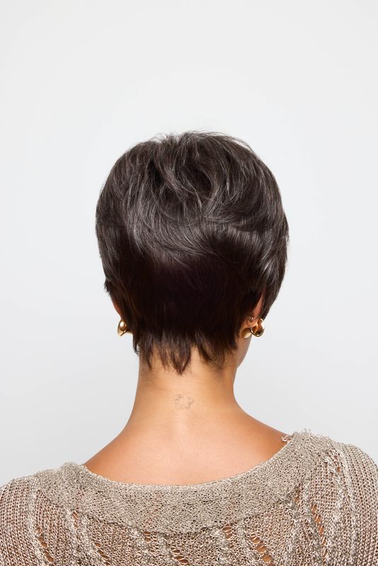 Eva by Noriko – Inverted Bob Wig | Sandy Silver | Fibre Hair | UK Stock