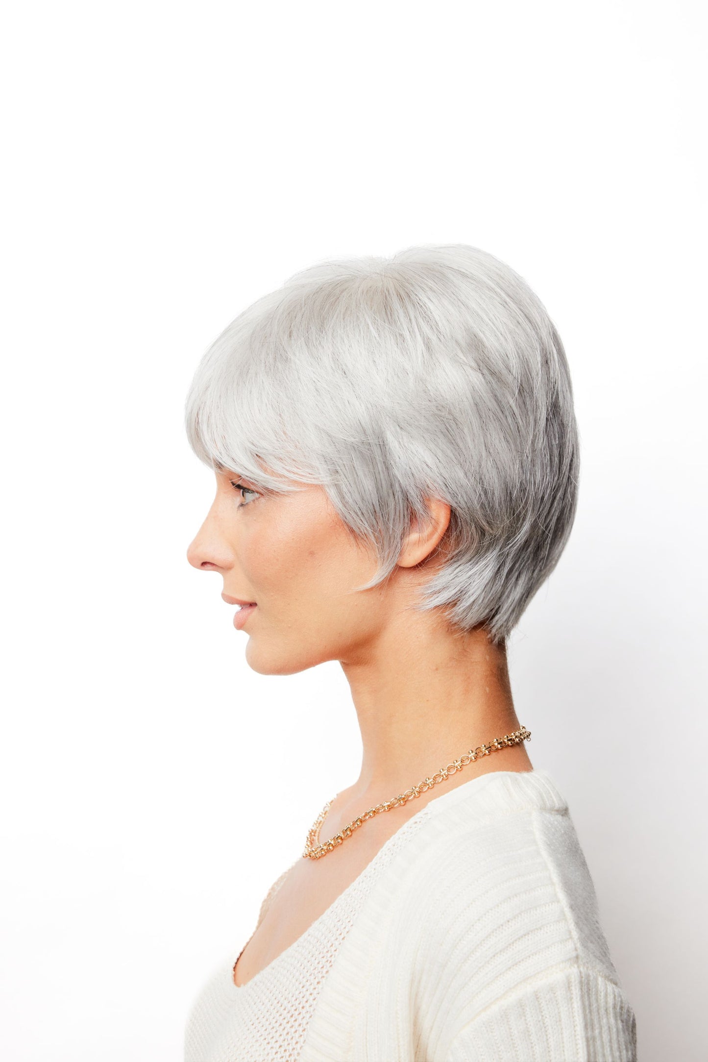 Connie Wig by Amore – Short Tapered Style | Monofilament Top | Fibre Hair | Chic & Feminine