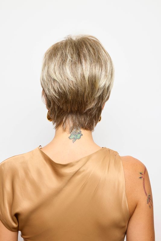 Sally by Noriko - Short Layered Wig – Soft Fringe & Sleek Nape | Noriko Collection