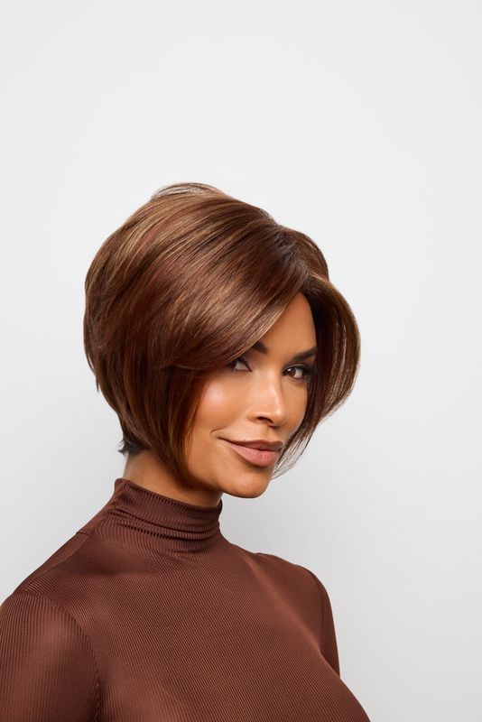 Kate Wig by Noriko – Short Geometric Bob with Razor-Cut Tiers
