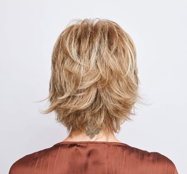 Ryan Wig by Noriko - Short Layered Cut with Feathered Fringe