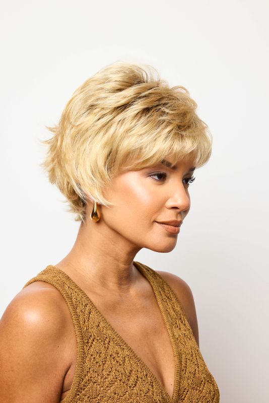 Mason Wig by Noriko – Short Tousled Pixie Cut Synthetic Wig for Women (UK Seller)