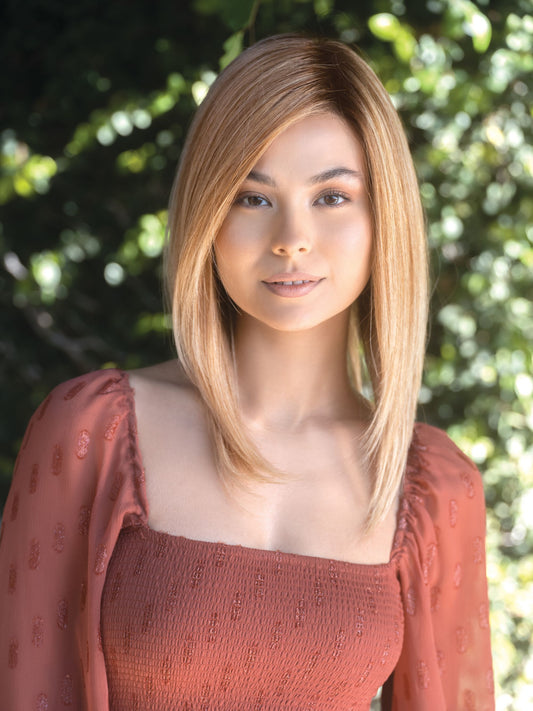 Thea by Amore – Medium Length Remy Human Hair Wig | Lace Front & Monofilament Top