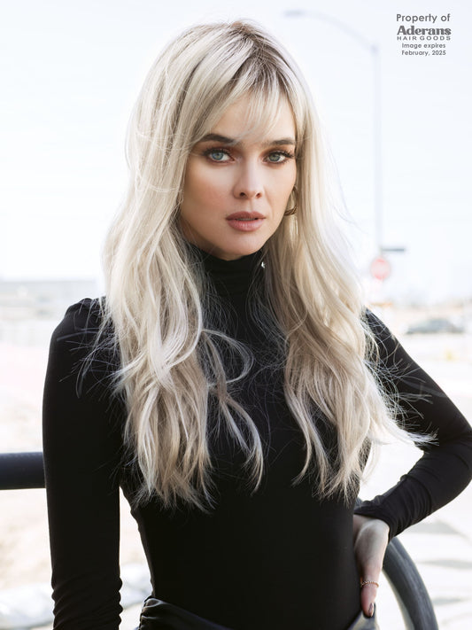 Wren by Hi-Fashion – Long Wavy Wig | Feathered Fringe | Fibre Hair | UK Stock