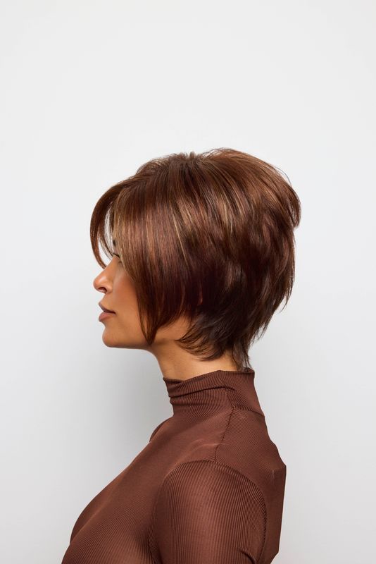 Kate Wig by Noriko – Short Geometric Bob with Razor-Cut Tiers