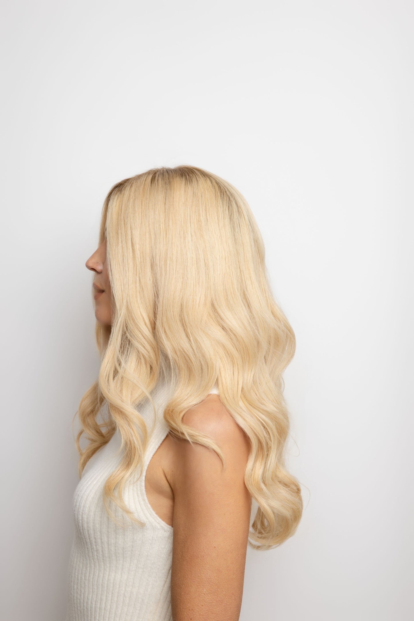Darra Human Hair Wig by Amore – Hand-Tied Luxury for Elegant Everyday Wear