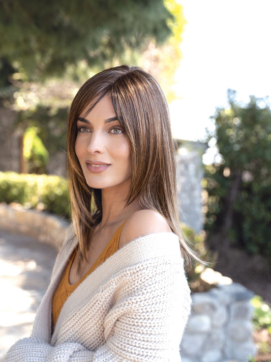 Arden Wig by Amore – Straight Layered Wig with Lace Front & Monofilament Top