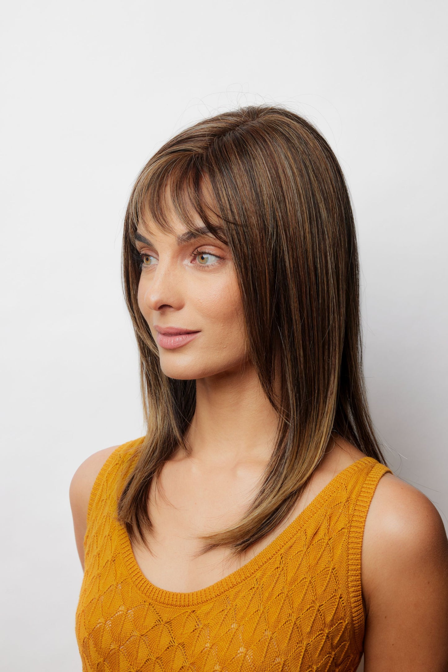 Arden Wig by Amore – Straight Layered Wig with Lace Front & Monofilament Top